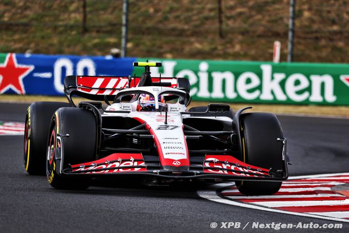 Haas F1 a testé deux VF-23 différentes