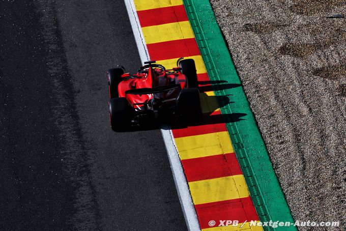 Verstappen tops qualifying in Belgium
