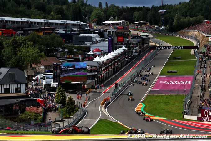 Spa inks new F1 deal through 2025