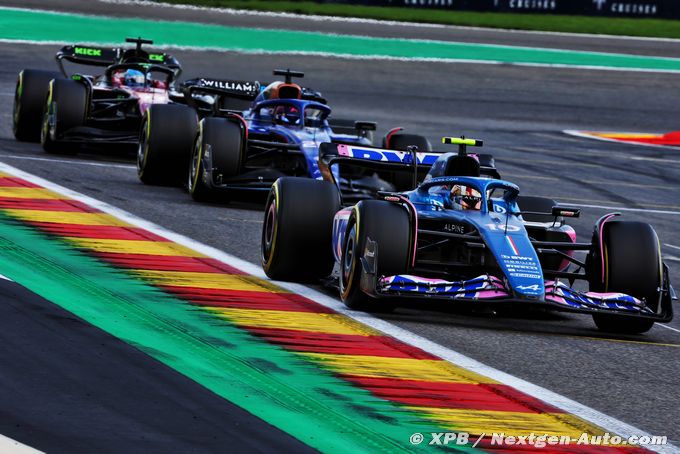 Alpine F1 : La course de Gasly ne (...)