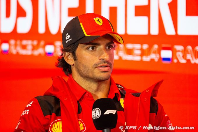 Sainz prédit 'un week-end plus (…)