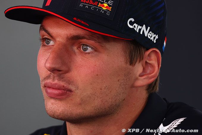 Verstappen salue son 'incroyable