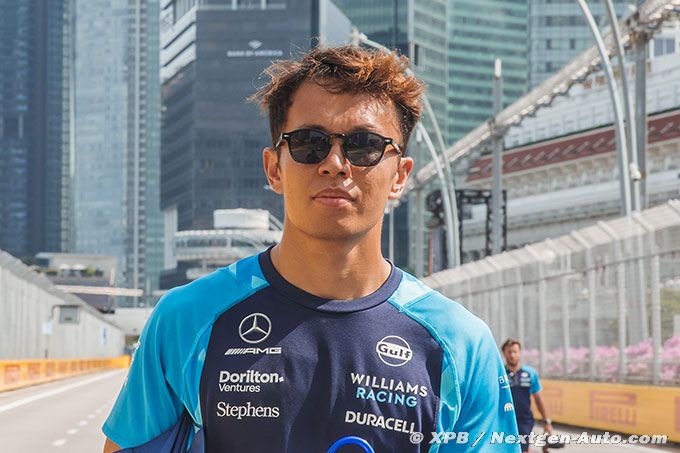 Albon leaving options open beyond (…)