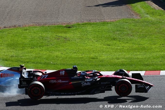 Alfa Romeo F1 : Une course 'animée