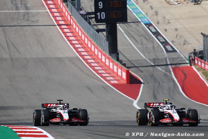 Haas F1 repart d'Austin avec (…)