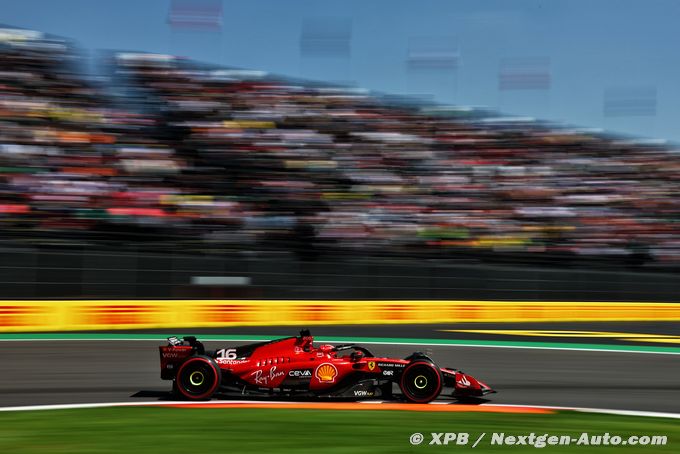 Leclerc en pole au Mexique, Ferrari (…)