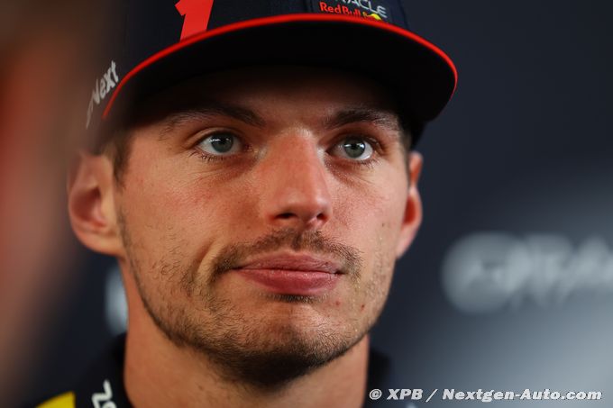 Verstappen : 'On ne peut pas (…)