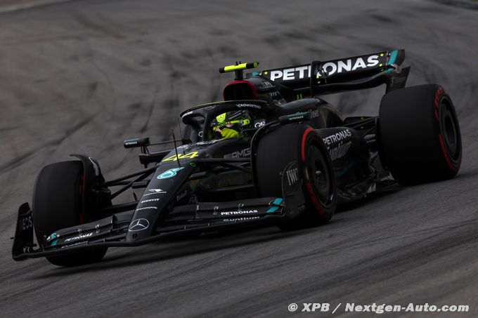 Mercedes F1 : Hamilton 'a (...)