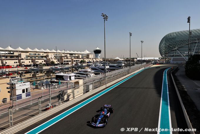 Yas Marina: Ocon tops F1's Abu (…)