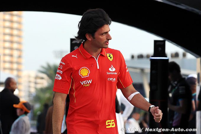 Carlos Sainz a entamé des négociations