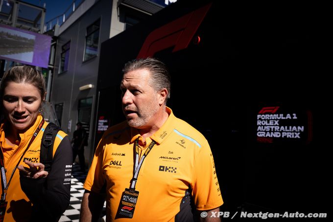 Officiel : Zak Brown restera PDG de (…)