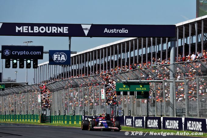 Melbourne set to be opening F1 race (…)