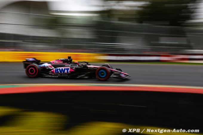 Ocon : Amener Alpine F1 en Q2 'mont