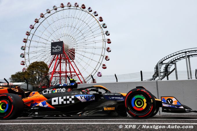 Norris : McLaren F1 essaie de 'ratt