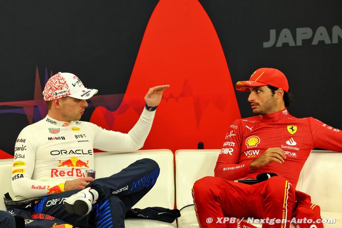 Carlos Sainz ou Max Verstappen (...)