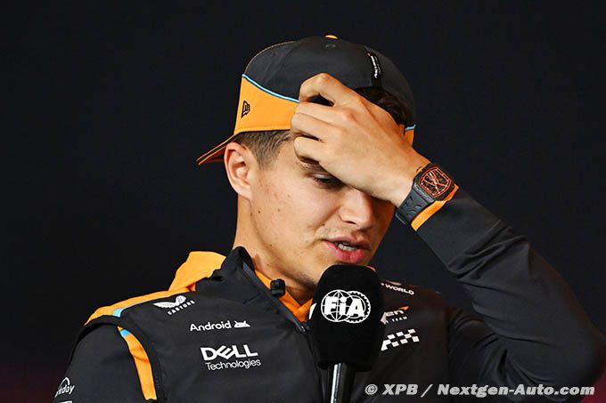 Norris : McLaren F1 ne va pas gagner (…)