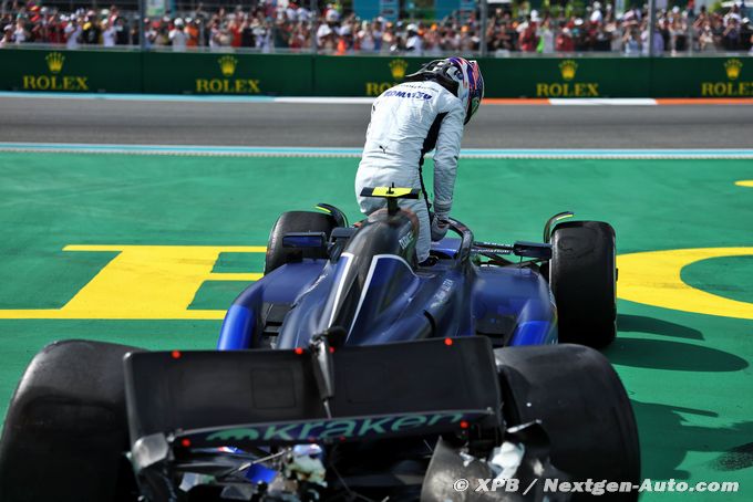 Williams F1 : Un nouvel accident et (…)