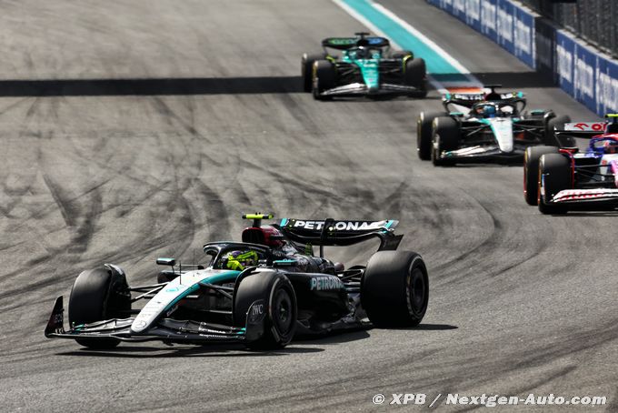 Mercedes F1 : Wolff salue 'une