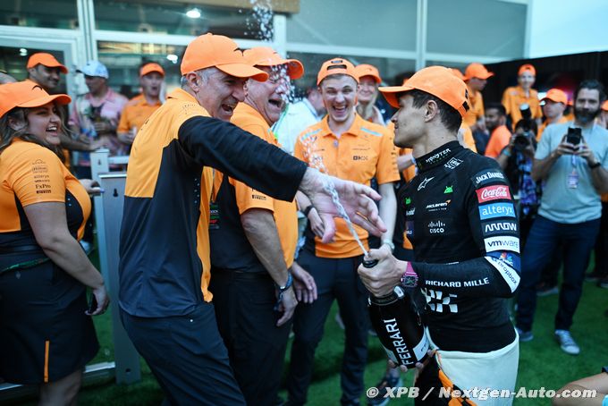 Norris : McLaren F1 a progressé en (…)