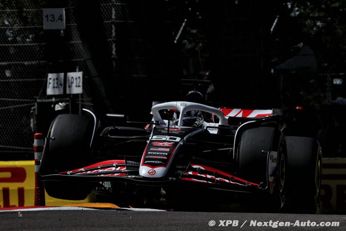 Haas F1 : Bearman est à nouveau (…)