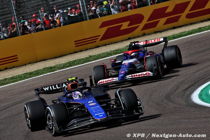 Williams F1 a fini la course d'Imol