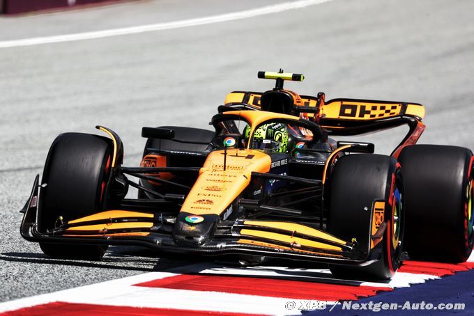 McLaren F1 : Norris est satisfait, (…)