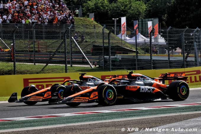 McLaren F1 : Consigne 'qu'il