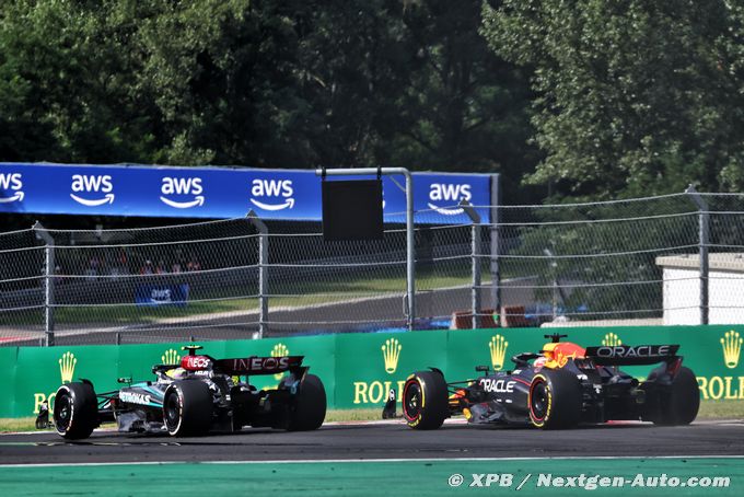 Verstappen répond au tacle d'Hamilt