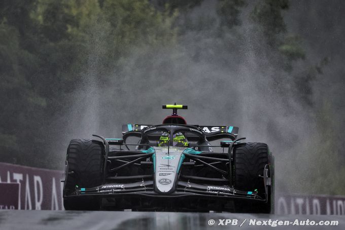 Mercedes F1 : 'Une bonne séance