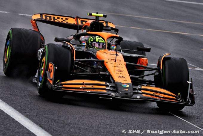 McLaren F1 : Norris 's'attenda
