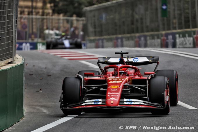 Leclerc signe la pole pour la quatrième