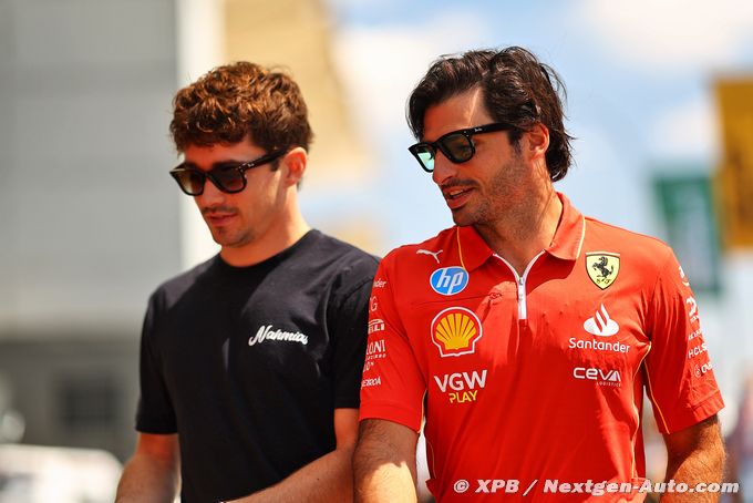 Sainz ne place pas Ferrari devant (…)