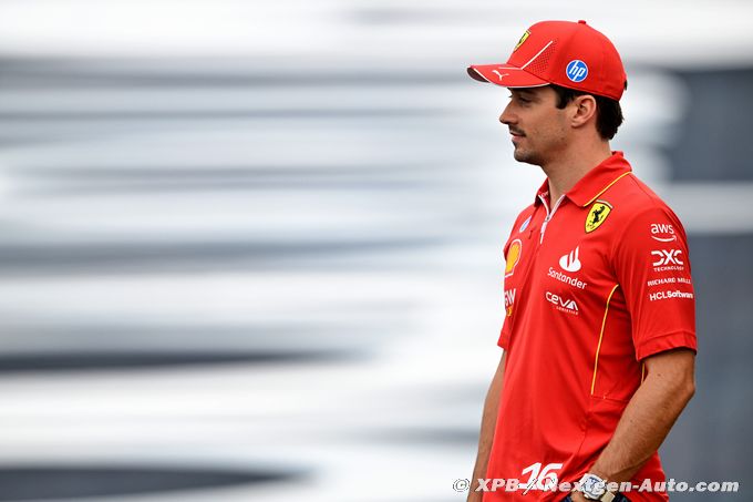 Leclerc : L'attitude de Verstappen