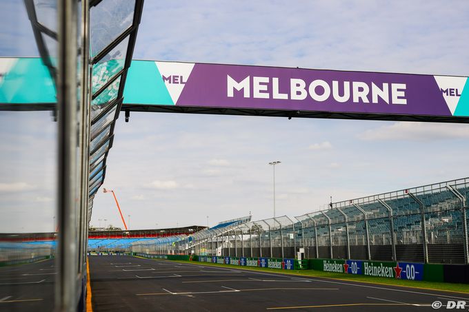 Le GP d'Australie F1 à Melbourne