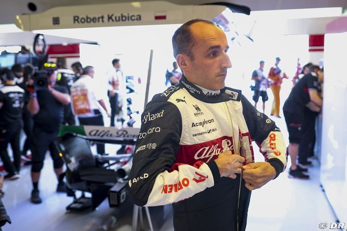 Kubica est 'à l'aise' à