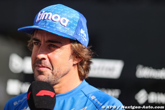 Alonso s'inquiète du marsouinage