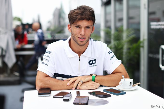 'Aimé par Pierre Gasly' : (…)