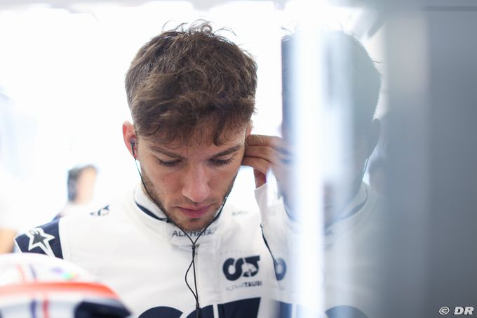 Gasly veut qu'AlphaTauri progresse