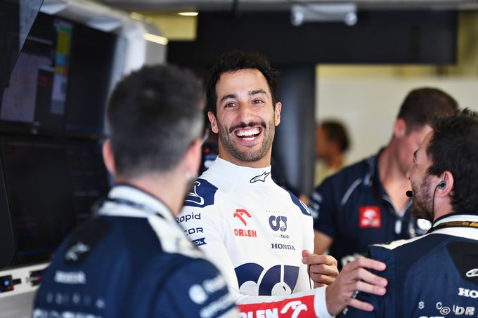 Ricciardo : AlphaTauri 'fait (...)
