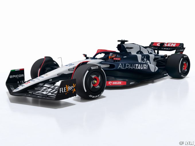 AlphaTauri 2023 livery unveiled at (...)