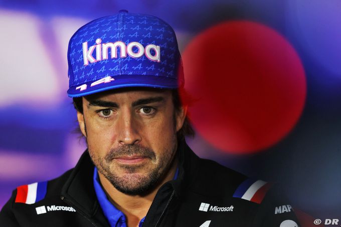 Alonso : Je veux profiter du reste (…)