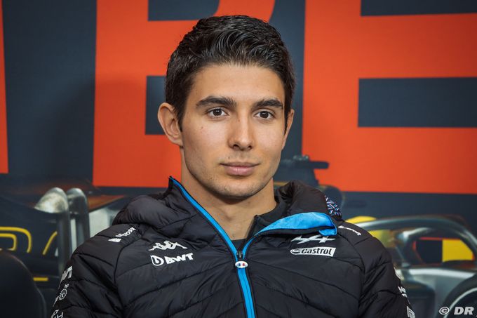 Ocon est 'resté en contact'