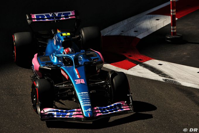 Ocon : C'est génial de retourner à