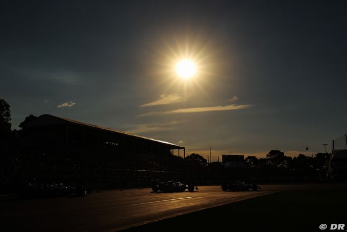 Le GP d'Australie de F1 envisage