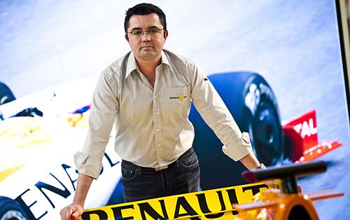 Eric Boullier à la tête de Renault F1