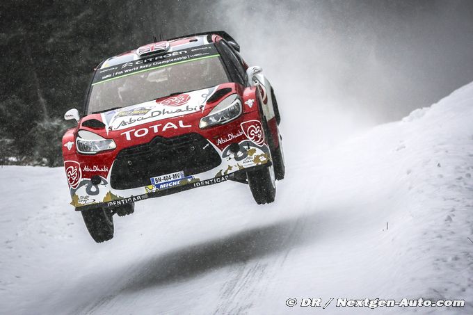 Kris Meeke puts on a show!