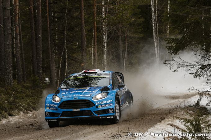 Ostberg on course for Swedish podium