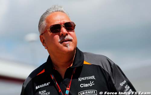 Ecclestone doubts Mallya will quit F1