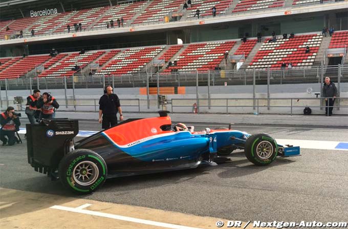 Manor dévoile sa MRT05 à moteur Mercedes