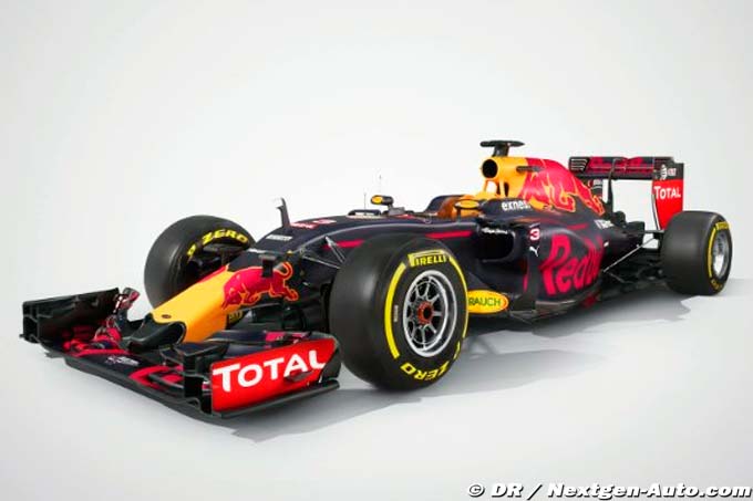 Red Bull presents new Formula 1 car
